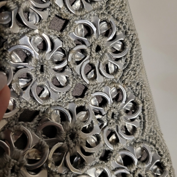 HANDMADE WALLESKA SODA TAB CLUTCH WRISTLET - Picture 3 of 9